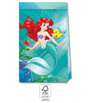 Дисни Принцеса Ariel Curious paper bag 4 части FSC