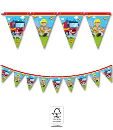 Пожарникар Rescue flag garland FSC 2.3 m
