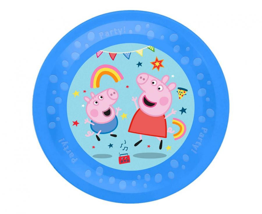 Пепа Пиг Messy Play micro premium plastic plate 21 см