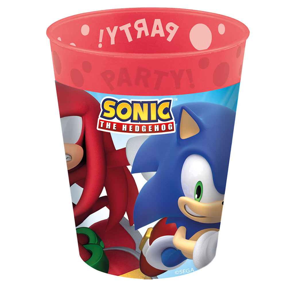 Таралежът Соник Sega Таралежът Соник micro premium plastic cup 250 ml