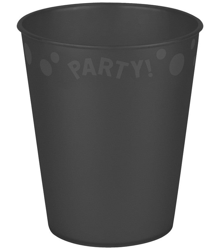 Парти Черен Черен micro premium plastic cup 250 ml