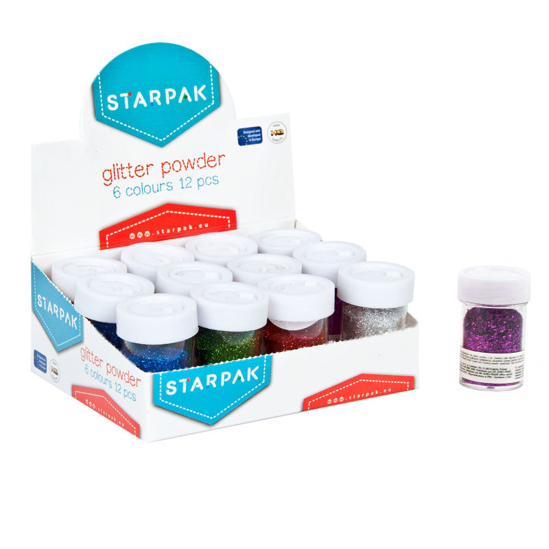 Цвят glitter комплект 12 части