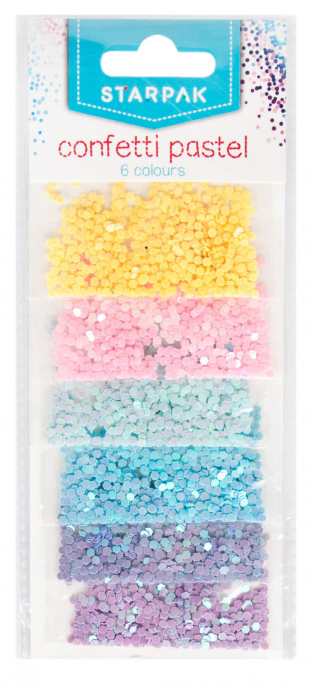 Парти Colorful pastel confetti