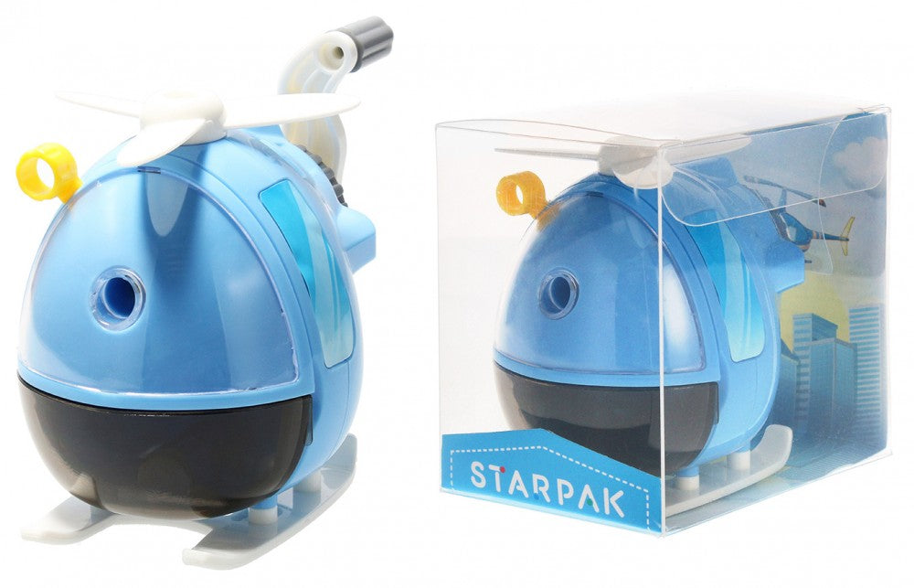 Хеликоптер sharpener, manual crank