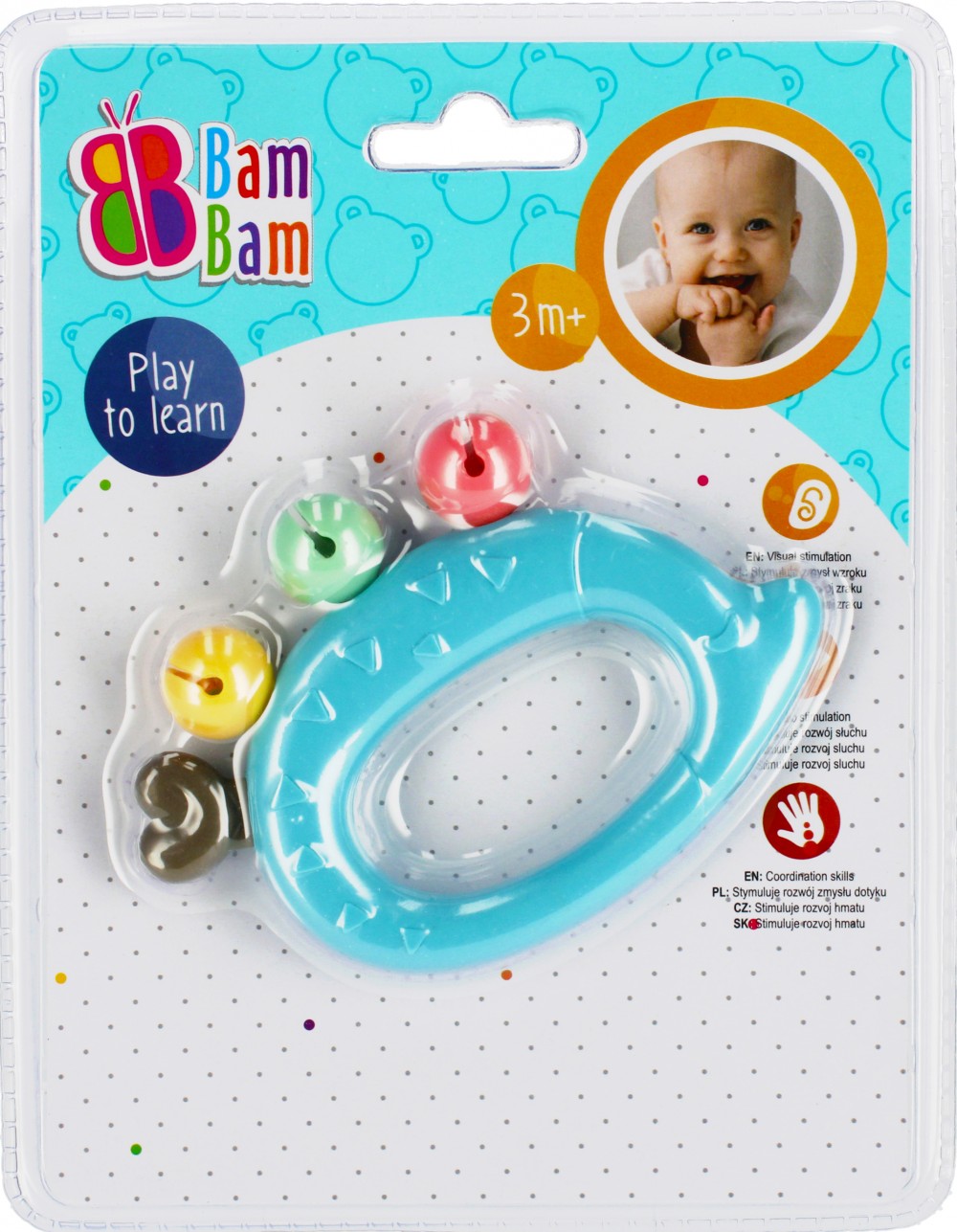 Таралеж Бебе дрънкалка