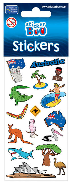 Пътуване Australia sticker комплект