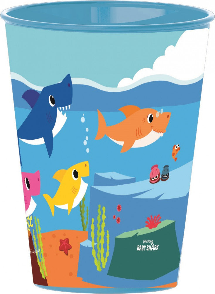 Бебе Акула plastic cup, 260 ml