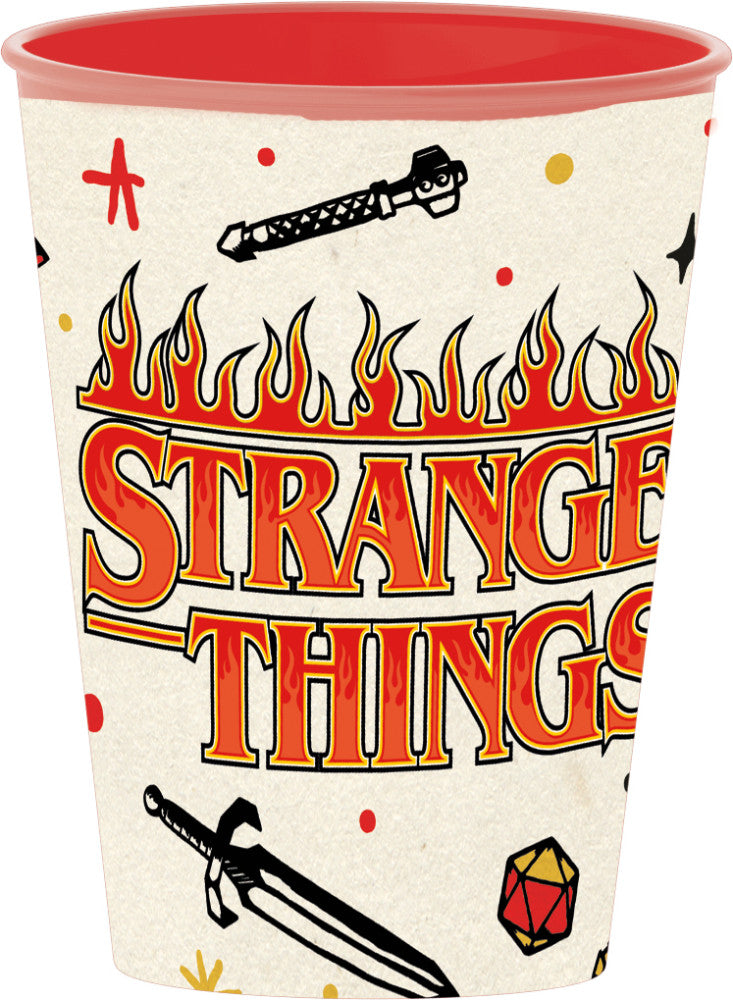 Stranger Things Upside Down plastic glass, 260 ml