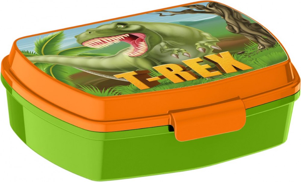 Динозавър T-Rex funny plastic sandwich box