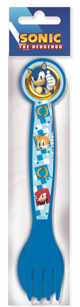 Таралежът Соник G Пръстени plastic Прибори за хранене комплект - 2 части