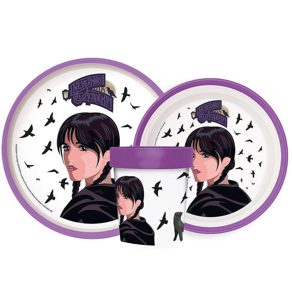 Сряда Nevermore Academy non-slip dinner комплект, micro plastic комплект