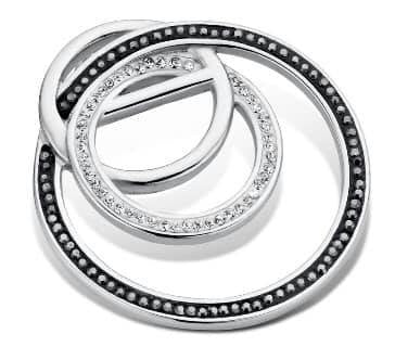 Виктория Round pendant with stones