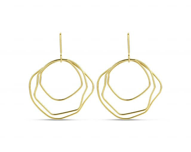 Виктория G coloчервен Обеци