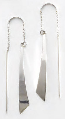 Виктория Сребро Saber Обеци