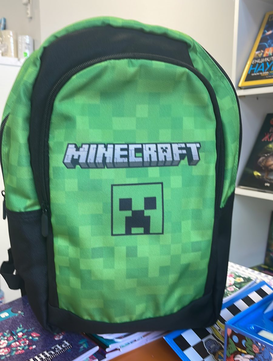 Ученическа раница Майнкрафт Minecraft - Ученически пособия раници и аксесоари
