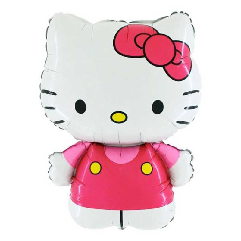 ФОЛИЕВ БАЛОН HELLO KITTY / ХЕЛОУ КИТИ - РОЗОВО 76 СМ