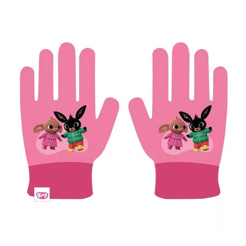Детски зимни ръкавици Зайчето Бинг Bing - Зимни аксесоари шапки шалове ръкавици