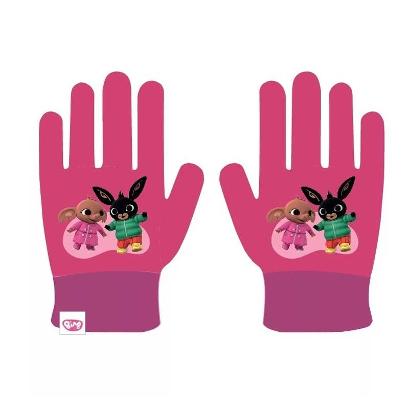Детски зимни ръкавици Зайчето Бинг Bing - Зимни аксесоари шапки шалове ръкавици
