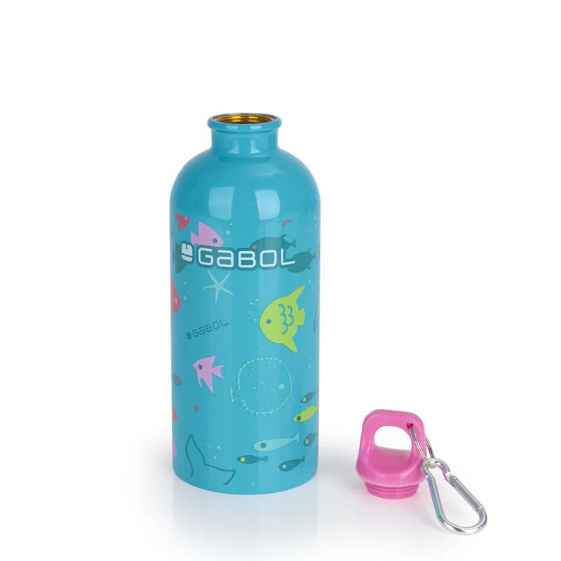 Aluminieva butilka za voda Gabol - Detski aksesoari za uchilishte