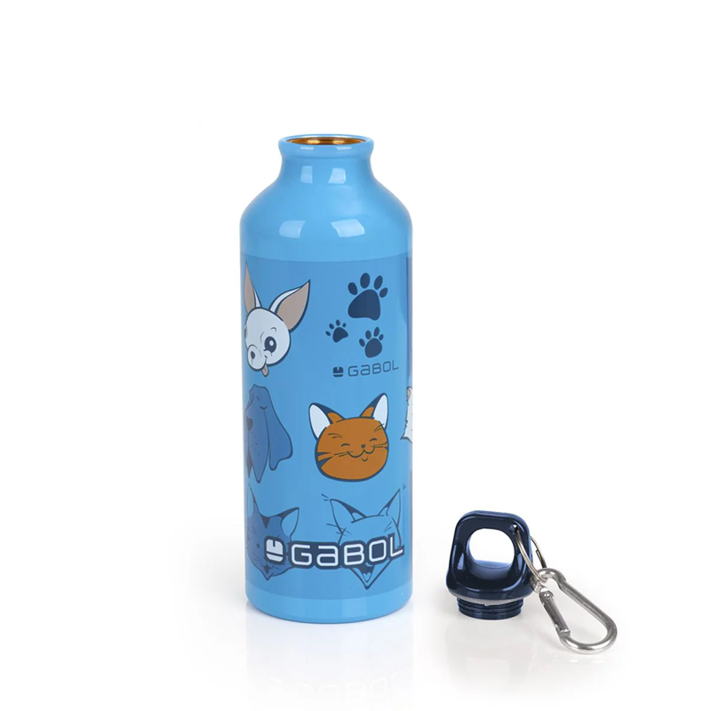 Aluminieva butilka za voda Gabol - Detski aksesoari za uchilishte