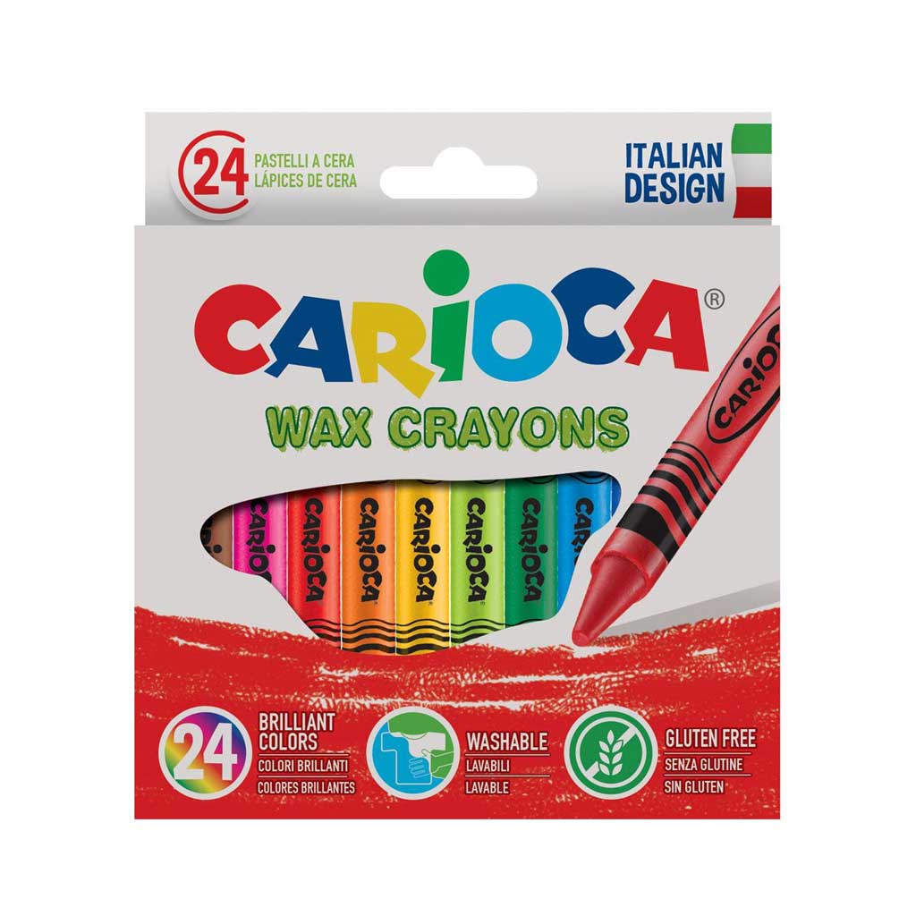 Детски пастели Carioca - Ученически пособия и арт материали за оцветяване и рисуване