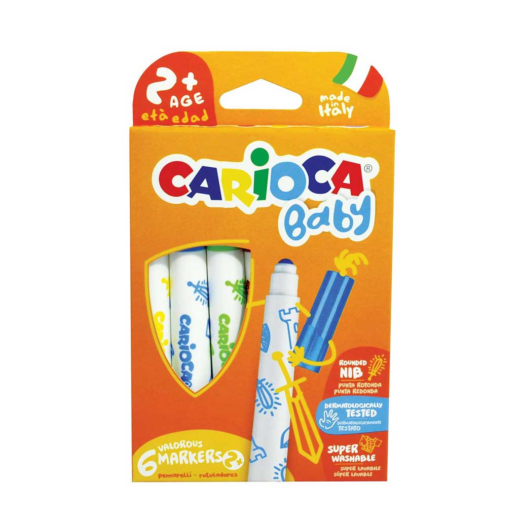 Бебешки маркери Carioca - Детски маркери и арт материали за деца