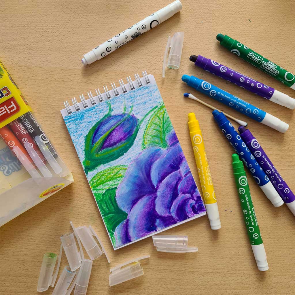 Gel pasteli Flair - Uchenicheski posobiq i art materiali