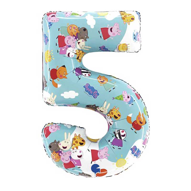 foliev balona 5 peppa pig