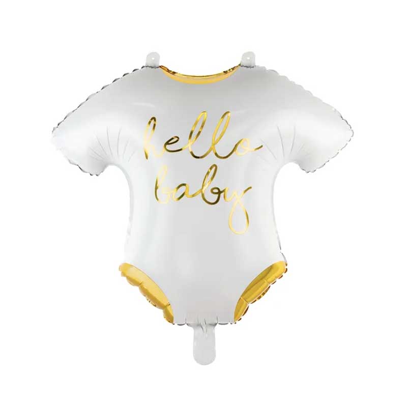 Фолиев Балон Бебешко Боди Hello Baby