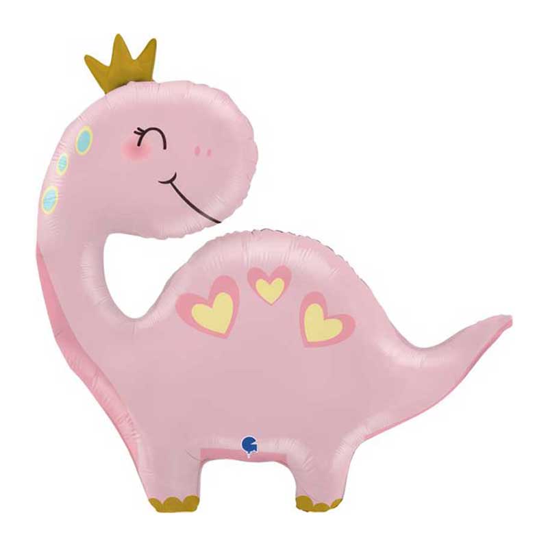 foliev balon rozov dinozavar