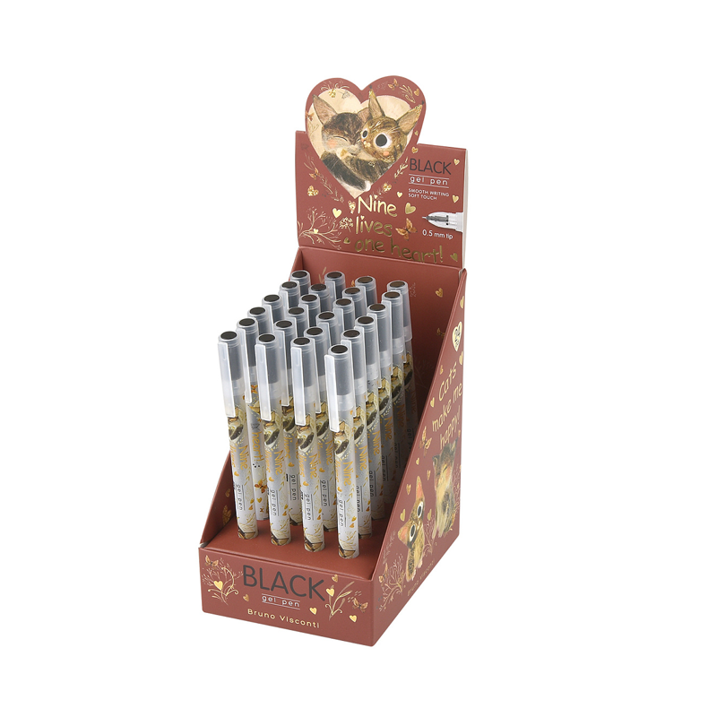 Черен гел химикал - Ученически пособия и канцеларски материали