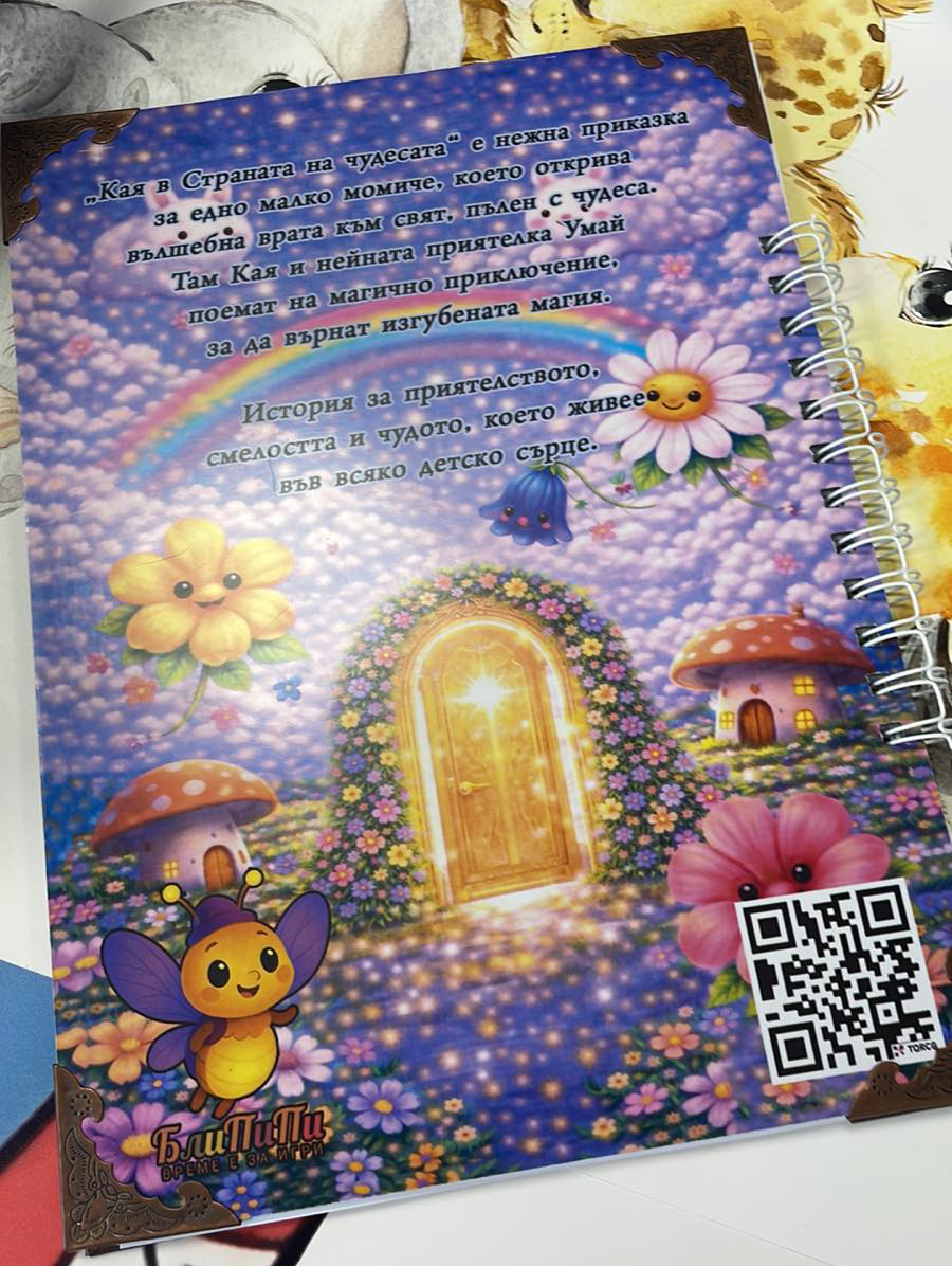 Personalizirana detska kniga i prikazka sazdadena po snimka na tema chudesa