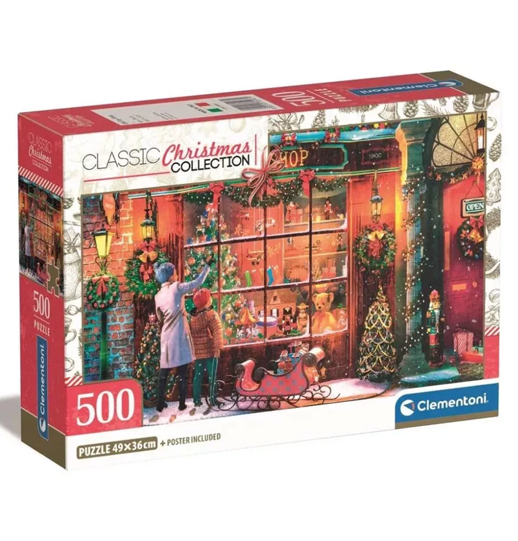 Коледен пъзел - занимателни игри и играчки