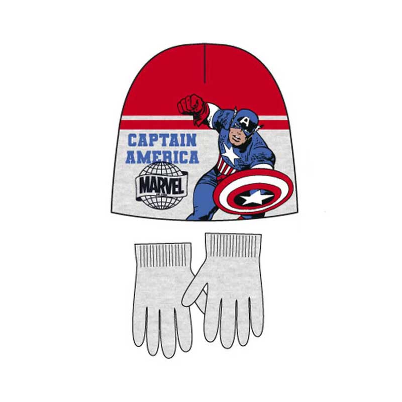 Комплект зимна шапка с ръкавици Авенджърс Avengers - Детски зимни аксесоари Зимни шапки шалове и ръкавици