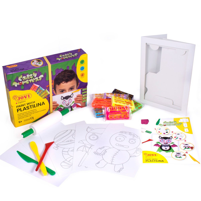 Комплект за рисуване с пластилин - Арт и крафт материали