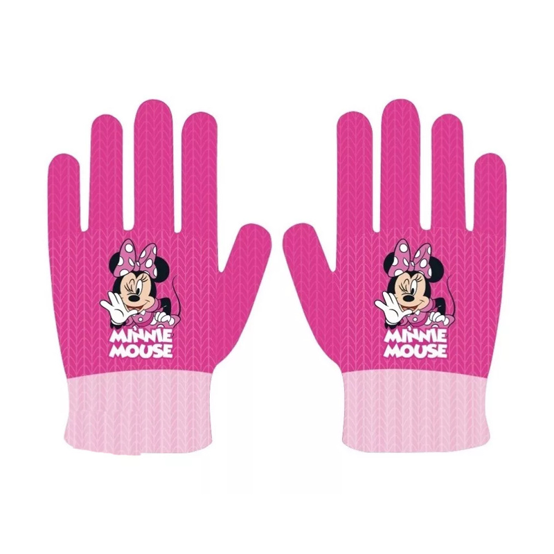 Детски ръкавици Мини Маус Minnie Mouse Disney - Зимни аксесоари ръкавици шалове шапки