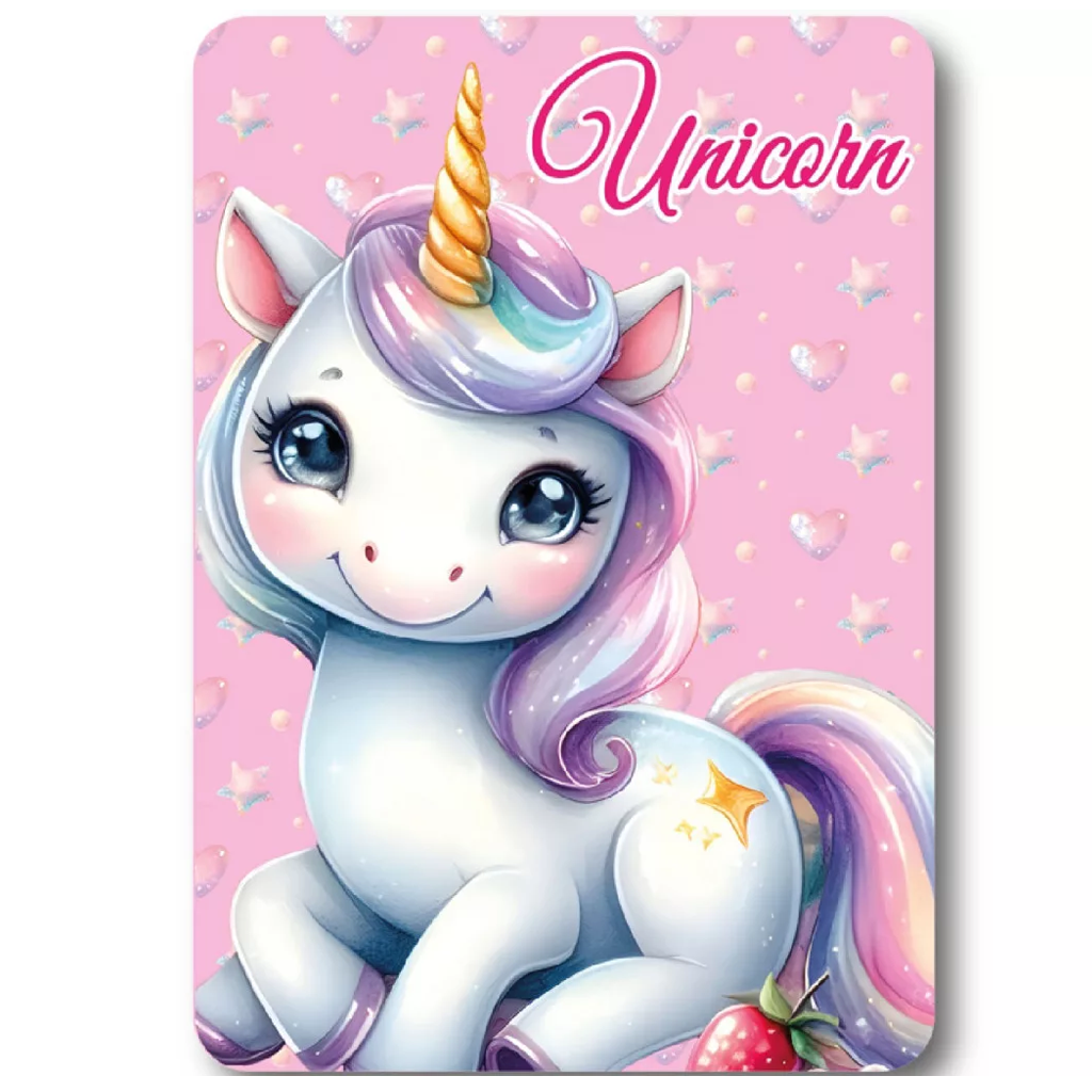 Поларено Одеяло Еднорог - Домашен текстил и аксесоари за детска стая