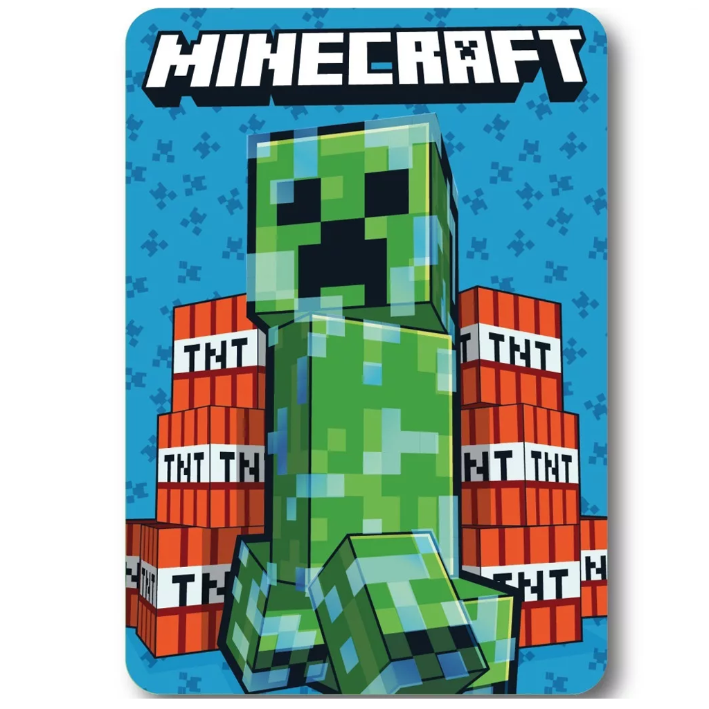 Детско одеяло Майнкрафт minecraft - Домашен текстил и аксесоари за детска стая