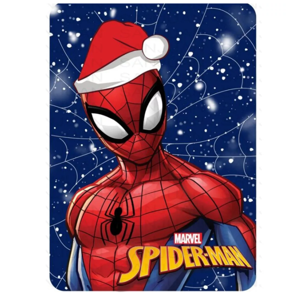 Детско Коледно Одеяло Спайдърмен - Домашен текстил и аксесоари за детска стая