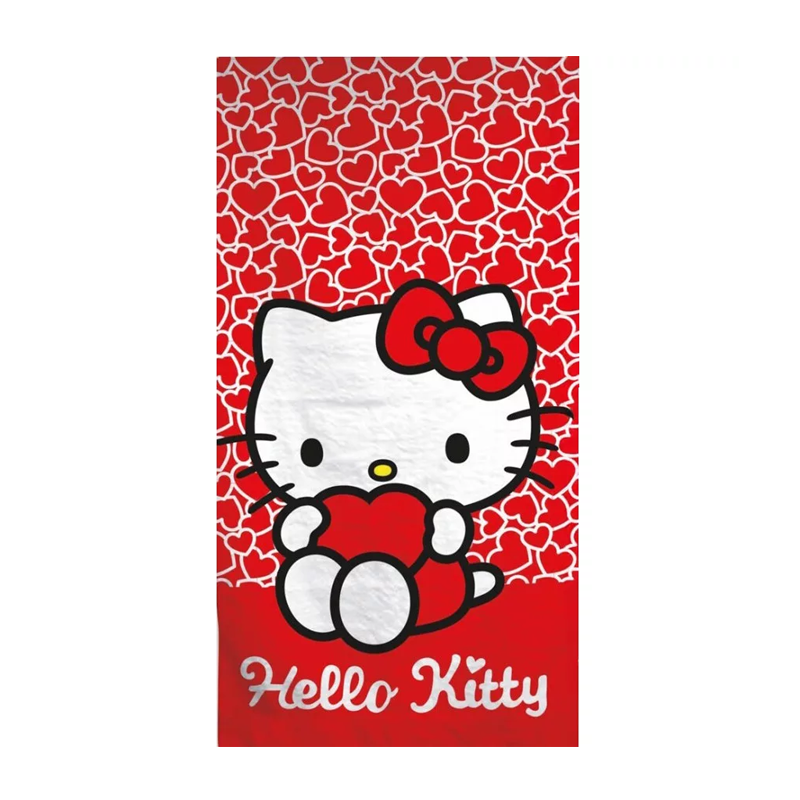 Плажна кърпа Хелоу Кити - Детски хавлии и аксесоари за плаж Hello Kitty