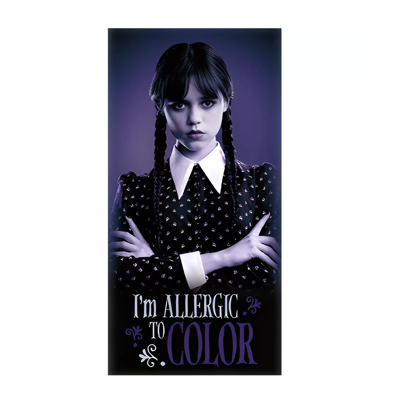 Плажна кърпа Семейство Адамс Wednesday