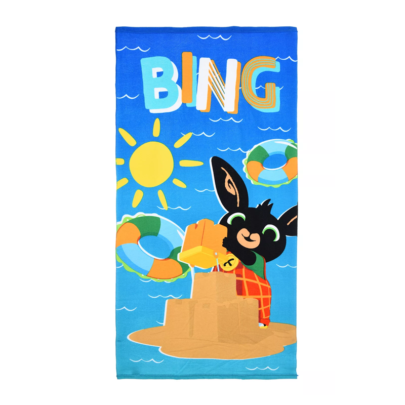 Плажна кърпа Зайчето Бинг -
Детски хавлии и аксесоари за плаж Bing