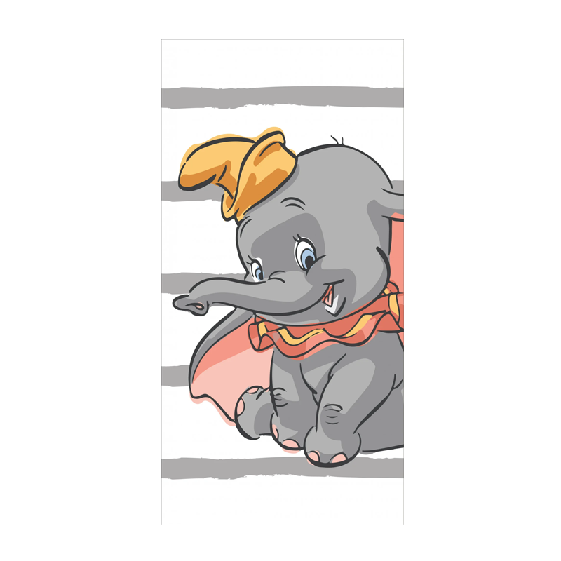 Плажна кърпа Слончето Дъмбо - детски хавлии и аксесоари за плаж Dumbo
