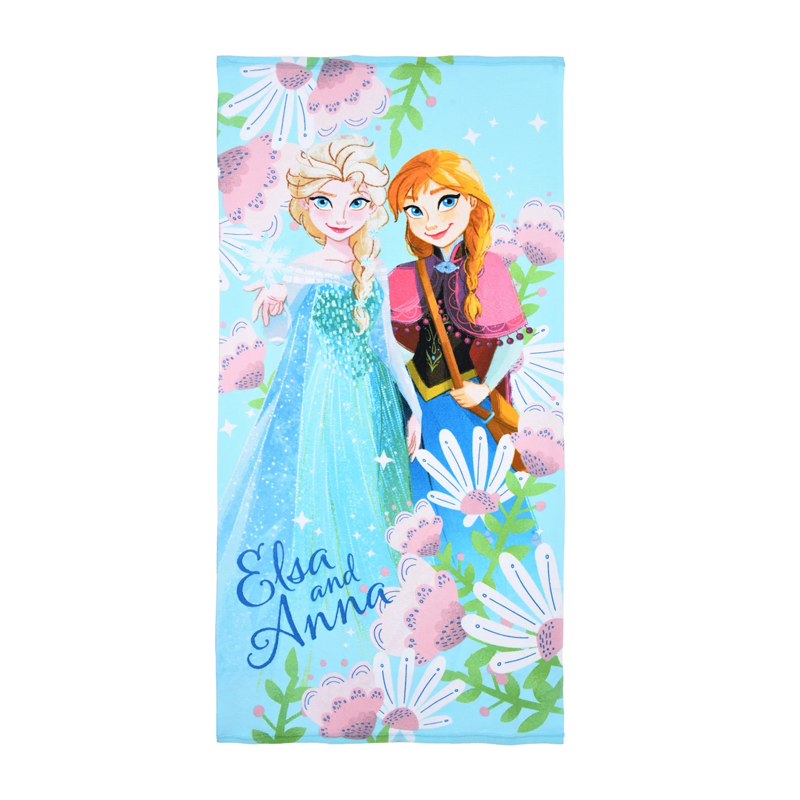 Плажна кърпа Замръзналото Крластво - Детски хавлии и аксесоари за плаж