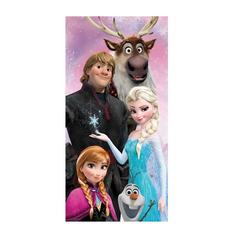 Плажна кърпа Замръзналото Кралство - Детски плажни кърпи и аксесоари Frozen