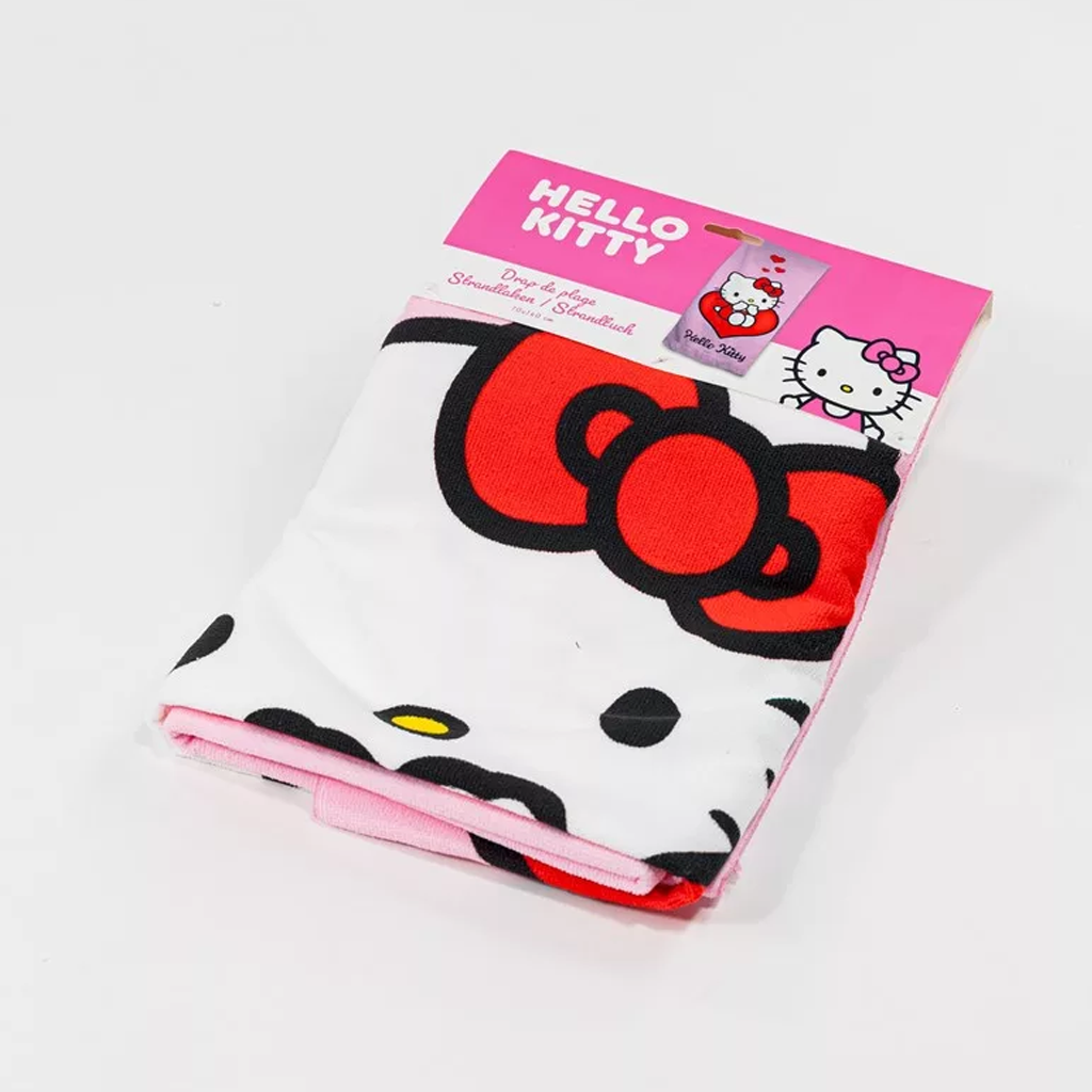 Plajna karpa havliq Hello Kitty - Detski aksesoari za lqto i plaj