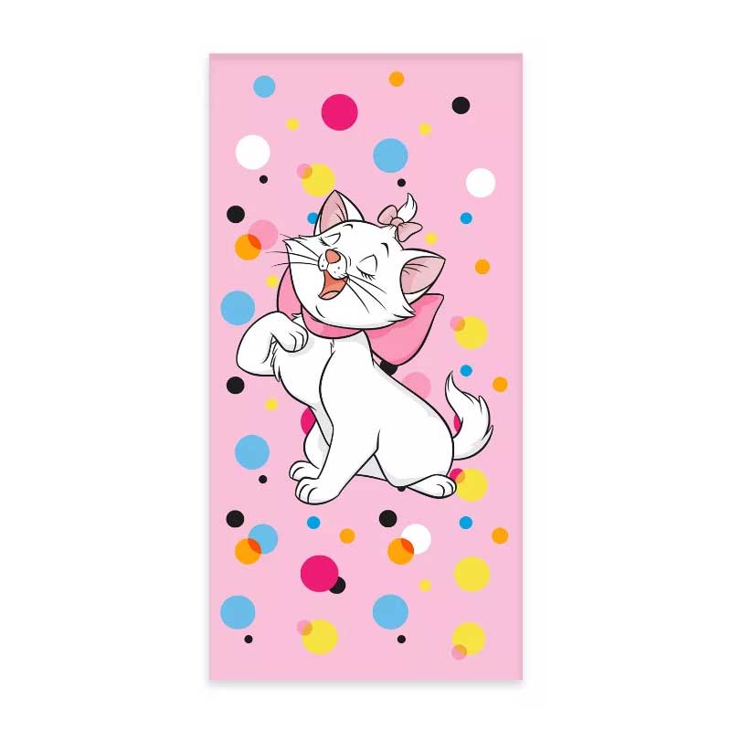 Детска плажна кърпа Котето Мари Аристокотки - Хавлии и аксесоари за плаж