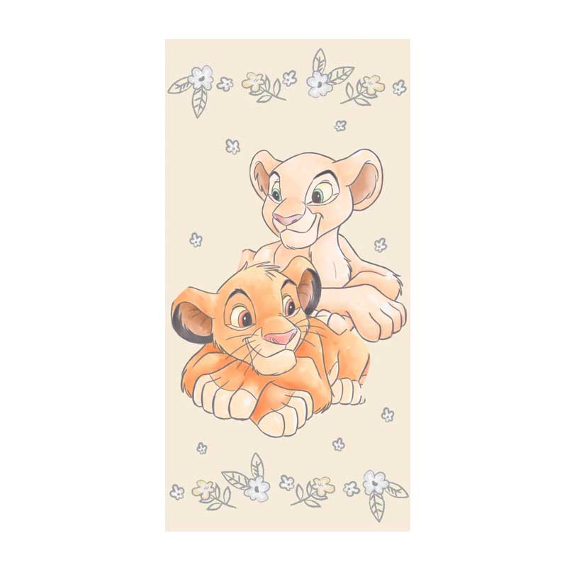 Plajna karpa Car lav Lion King Disney - Detski havlii i aksesoari za plaj