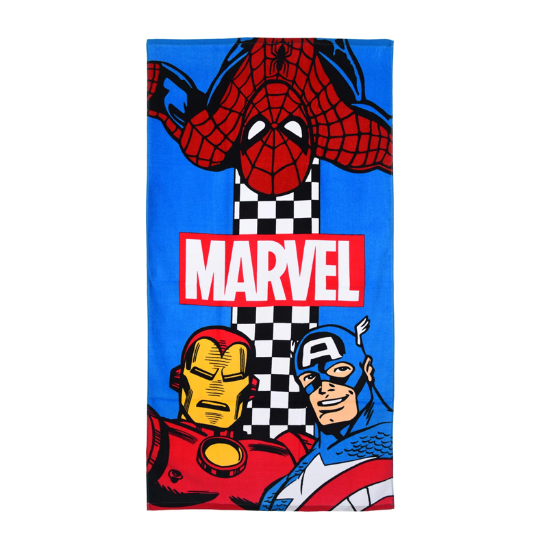 Плажна кърпа Марвел Авенджърс - Детски хавлии и аксесоари за плаж Marvel Avengers