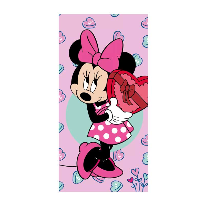 Детска плажна кърпа Мини Маус Дисни